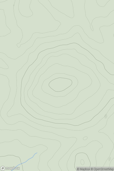 Thumbnail image for Shipton Hill [South Central England] showing contour plot for surrounding peak